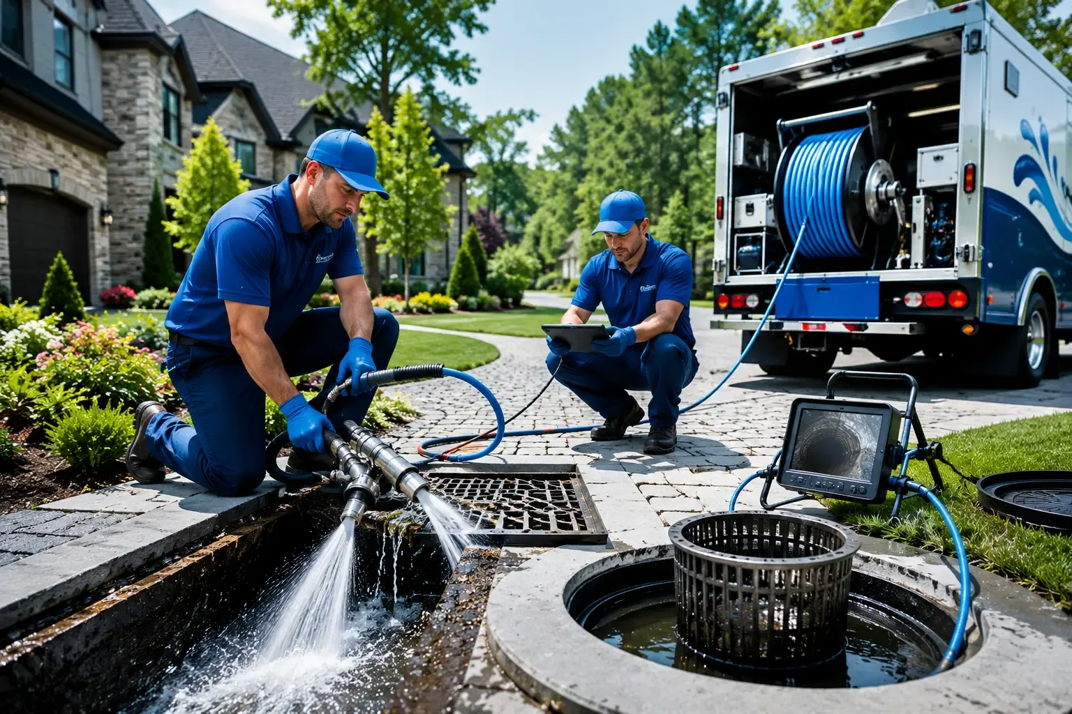 Local outdoor drain cleaning professionals in Haddonfield, NJ